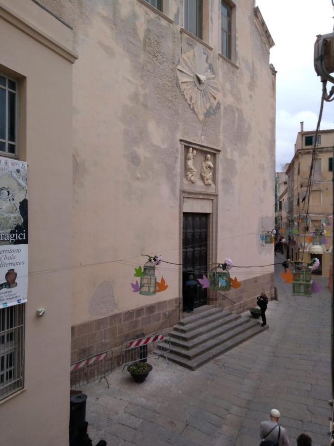 אלגהרו Piazza Ginnasio Affittacamere מראה חיצוני תמונה